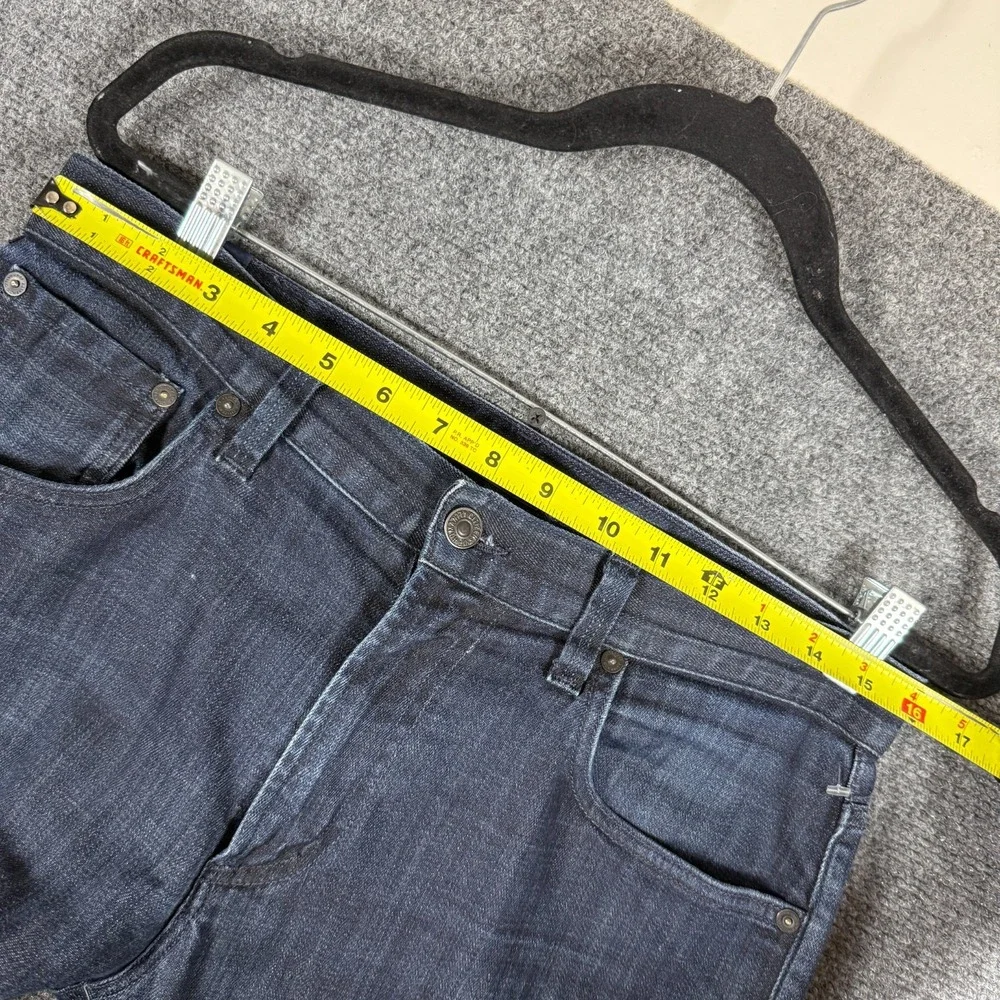 Citizens of Humanity Core Dark Wash Blue Jeans Stretch Denim Mens Size 32x32